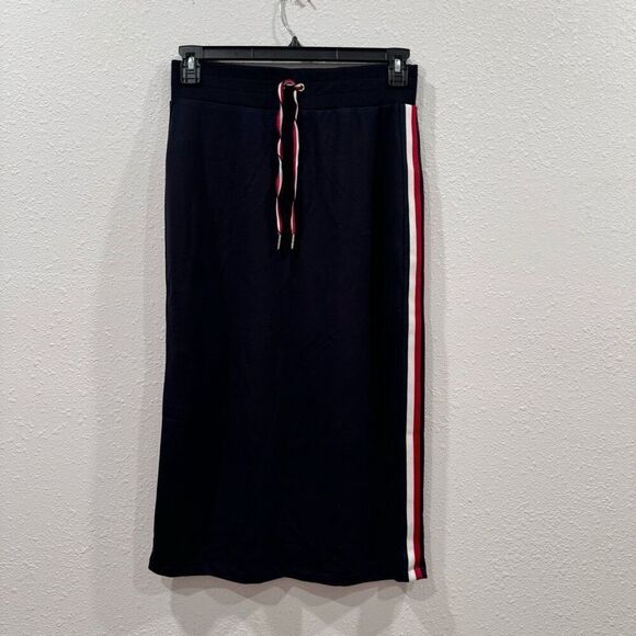 Tommy Hilfiger long blue skirt size small - Picture 1 of 7